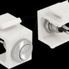 86401 Keystone Push-button white