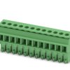 Wtykowy blok zaciskowy 12 -pinowe raster 3.81mm Montaż na kablu Żeński Phoenix Contact