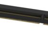 DIMM socket, 204 pole, pitch 0.6 mm (8.2 mm), copper alloy, gold plated for memory module, 2013289-1