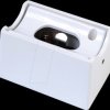 600851508 Lamp holder S14d, metal, white