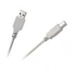 KABEL USB WTYK A-B DO DRUKARKI SKANERA AB 1,5m SZARY