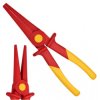 Szczypce chwytające wydłużne 220mm kompletnie izolowane VDE 1kV dla elektryka KNIPEX 98 62 02