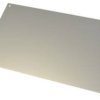 Front plate, aluminum, (L x W x H) 159 x 99 x 1 mm, gray, 27000900