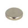 Magnes stały; cylindryczny; N38; 15mm; 3mm; niklowany; neodymowy