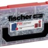 Fischer 562272 FixTainer PowerFast II TX TG Asortyment wkrętów z łbem płaskim stal cynkowany galwanicznie 1 zest.