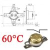 Wyłącznik termiczny 60°C bimetalowy NC 6A ruchom