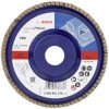 Bosch 2608601276 X431 Flap Disc 125mm 22.33mm Bore Wear-Resistant 1piece