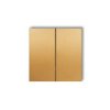 Klawisze Podwójne Do Łączników Deco, Mini (Komplet Dwóch Sztuk) Złoty 29Dkl-2