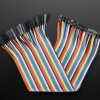 Adafruit Female-Female 2.54 to 2.0mm Jumper Wires x 40