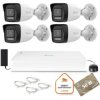 Zestaw monitoringu Hilook 4 kamery IP IPCAM-B8-30DL z dyskiem 1TB