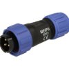 Wtyk; SP1310/P3I-N; 3 tory; lutowany; 2,0mm2; 4-6,5mm; SP13; na przewód; IP68; 13A; 250V; Weipu; RoHS
