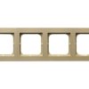 SONATA METALIK Ramka 4 poczwórna szampański złoty R-4R/39 OSPEL