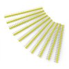 Wtyk goldpin 1x40 prosty raster 2,54mm - żółty - 10szt. - justPi