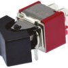 Przełącznik kołyskowy Wł.-(wł.) Nie 5 A DPDT Czarny TE Connectivity