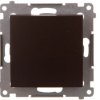 Simon 54 Przycisk pojedynczy zwierny brąz mat DP1A.01/46