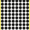3009 Marking points, 8 mm, black
