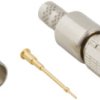 HD BNC plug 75 Ω, Belden 1855A, Belden 4855R, Belden 4855P, crimp connection, straight, 034-1026