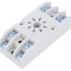 GZ8 Podstawka PIN: 8 10A 250VAC na panel zaciski śrubowe -40...70C