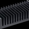 SK 85/75/SA Heat sink 75mm 1.2 K/W black anodised