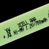 302462 Industrial cell, NiMh, AAA (Micro), 1,2 V, 700 mAh, flat top