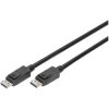 Digitus AK-340106-010-S DisplayPort cable black 1.00 m plug type Monitor Cable