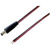 TruComponents 202838 Low power cable - Open ends 5.50mm 2.10mm 1.00m