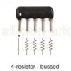 10K Ohm 4-resistor bussed network (5A103G)