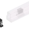 Pin header, 12 pole, pitch 2.54 mm, angled, black, 10049646