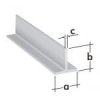TA30X30_2/680 Teownik aluminiowy 30x30 mm - grubość: 2 mm - długość 680mm - WYPRZEDAŻ - 1 szt. w magazynie - WYSYŁKA TYLKO KURIE