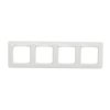 SEDNA DESIGN & ELEMENTS Ramka 4 poczwórna biała SDD311804 SCHNEIDER ELECTRIC