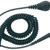 Grounding cable, push button Ø 4 mm, 1.8 m, 4 mm banana connector, BK0103019