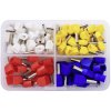 Quadrios 2010C390 Ferrule Set 90pcs 0.75-2.5mm² High Purity Copper Tin