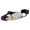 Metz Connect 130E405032-E RJ45 Plug Black Cat.6A Tool-Free IP20