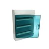 Rozdzielnica natynkowa 54 modułowa 3x18M drzwi transparentne IP41 MISTRAL41W 1SPE007717F1021 ABB