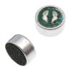 Mikrofon pojemnościowy elektretowy 9,7 × 4,5 mm, 4,5 V, z polami lutowniczymi, KPCM29B