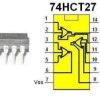 Układ cyfrowy 74HCT27