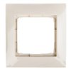 Simon 54 Premium Ramka Pojedyncza Kremowa Dr1/41