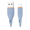 Kabel USB-A - Lightning 2.4A 1m niebieski Miccell
