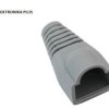 10szt. OSŁONA GUMOWA RJ45 8P8C NA PRZEWÓD SZARA
