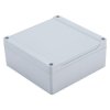 Hammond 1555Q2GY Watertight PC Enclosure Grey, Styled Lid 140 x 140 x 60mm