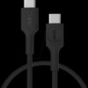 KABGC100PF30PB Data/charging cable, USB-C connector> C connector, 100 W, 0.3 m,