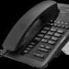 H3-BLACK Hotel IP telephone, black