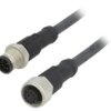 M12a10ml12aflsb001 Kabel Do Czujników/Automatyki 10Pin M12-M12 1M Wtyk Wtyk
