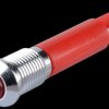 Q8P1CXXR220E Indicator LED, 220 V AC, 8 mm, FASTON, red/BrC