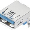 Kabel USB 3.0 złącze żeńskie do wbudowania poziomego USB3.0A T1H 2.3N4 TY BL 2563550000 Weidmüller Zawartość: 208 szt.