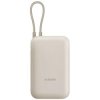 Powerbank Xiaomi 10000mAh z Wbudowanym Kablem USB-C Tan