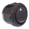 On-Off Ultra Miniature 13mm Round Rocker Switch SPST