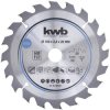 kwb 584557 Circular Saw Blade 160x20mm cuts Wood chipboard plastic