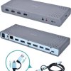 Stacja dokująca USB-C® i-tec I-TEC USB 3.0/USB-C 5K Dualdock