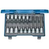 Gedore 6129360 Screwdriver Set 1/2" 15 Pieces Internal Hexagon 5-17mm